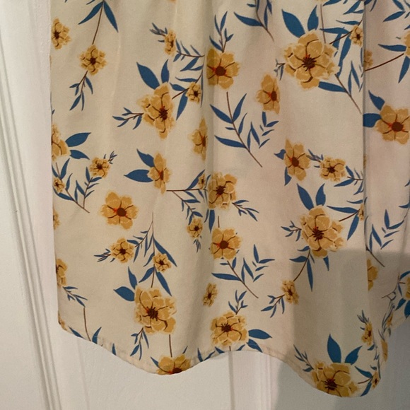 2X Yellow Shein Babydoll Tank Top - Picture 4 of 5